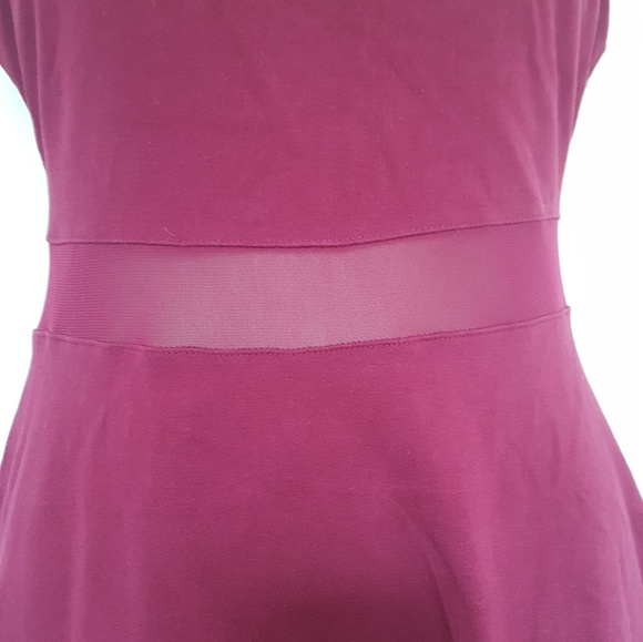 Express Marron 3 Section Dress - Picture 4 of 6
